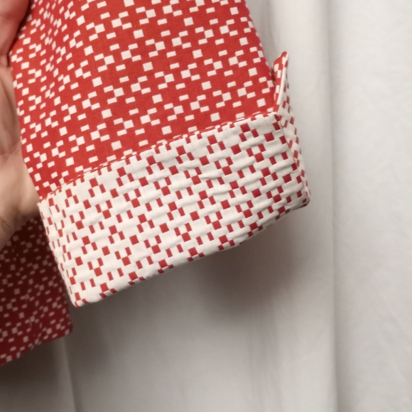 Final Sale - SHIN CHOI for Bergdorf Goodman Red & White Jacket - Picture 6 of 8